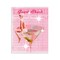 Stupell Industries Retro Restaurant Check Cocktail Wall Plaque Design by Lil' Rue